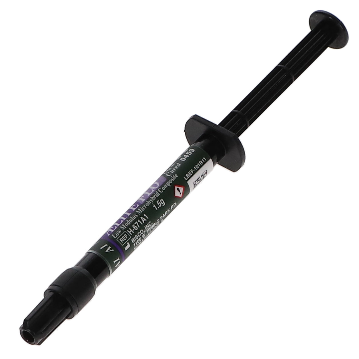 Bisco H-671A1F AeliteFlo Light Cure Microhybrid Composite Syringe A1 1.5 Gm Bisco H-671A1F AeliteFlo Light Cure Microhybrid Composite Syringe A1 1.5 Gm